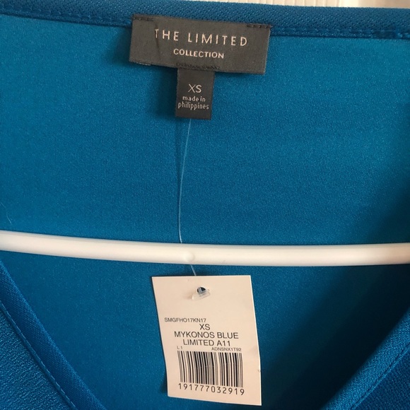 Blouse by The Limited. Blue. Size xs - Picture 5 of 5